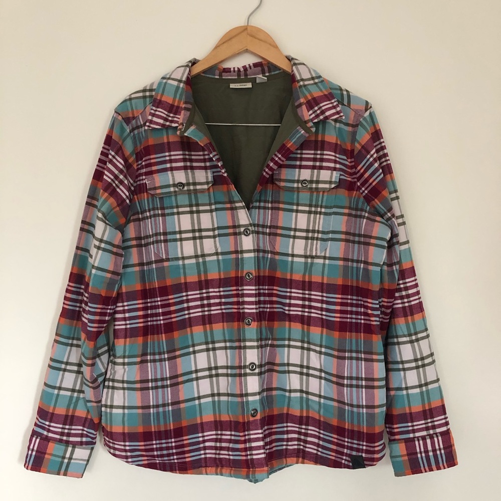 L.L. Bean Quilted Woven Shirt Jacket, Insulated